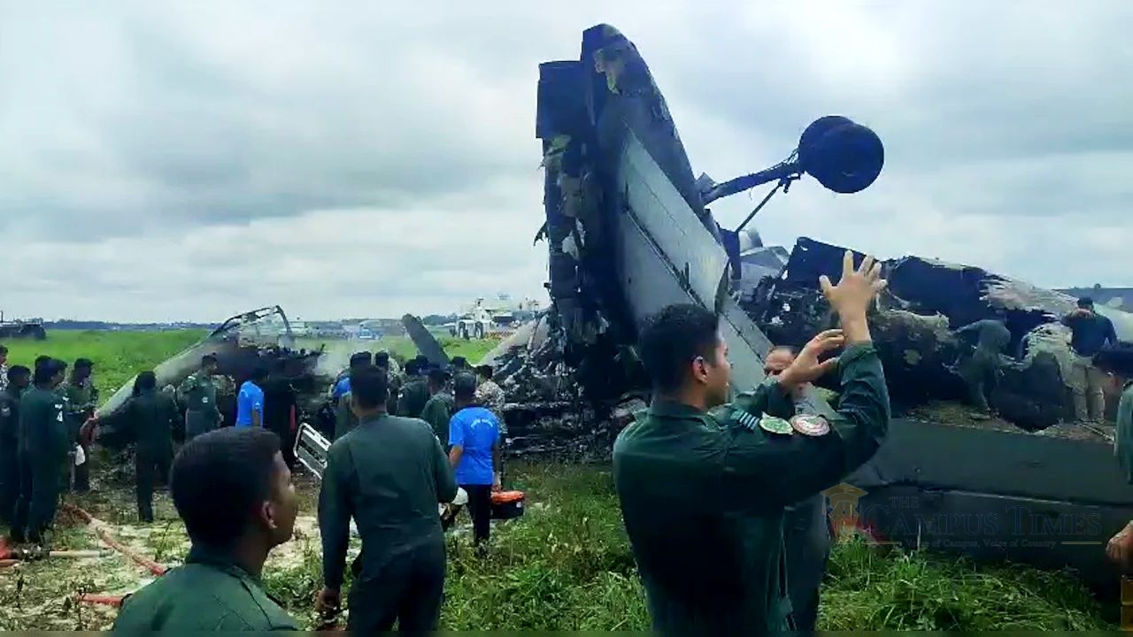 আসামে ভারতীয় বিমানবাহিনীর উড়োজাহাজ বিধ্বস্ত, ৫ সেনা নিহত