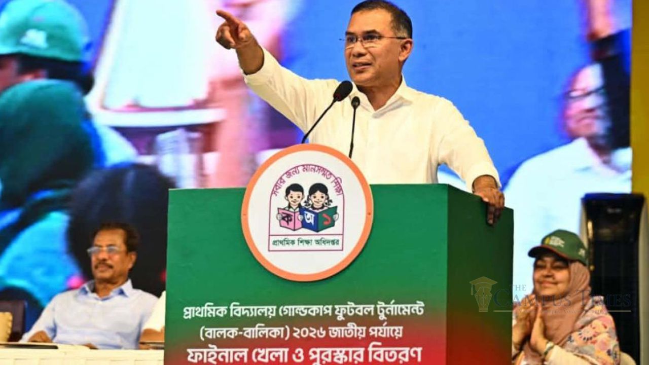 খেলাধুলার পাশাপাশি লেখাপড়াতেও এগিয়ে যেতে হবে: প্রধানমন্ত্রী