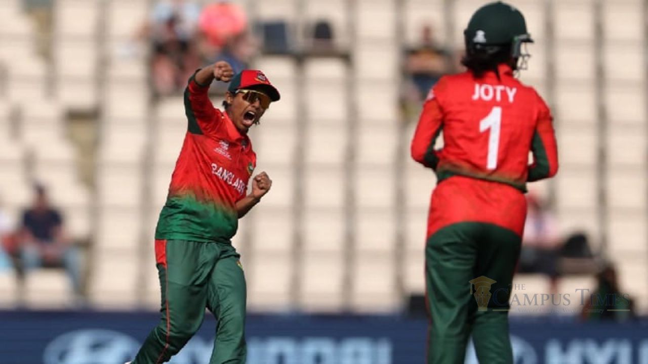 বিশ্বকাপে পাকিস্তানকে ধসিয়ে জয় মেয়েদের 