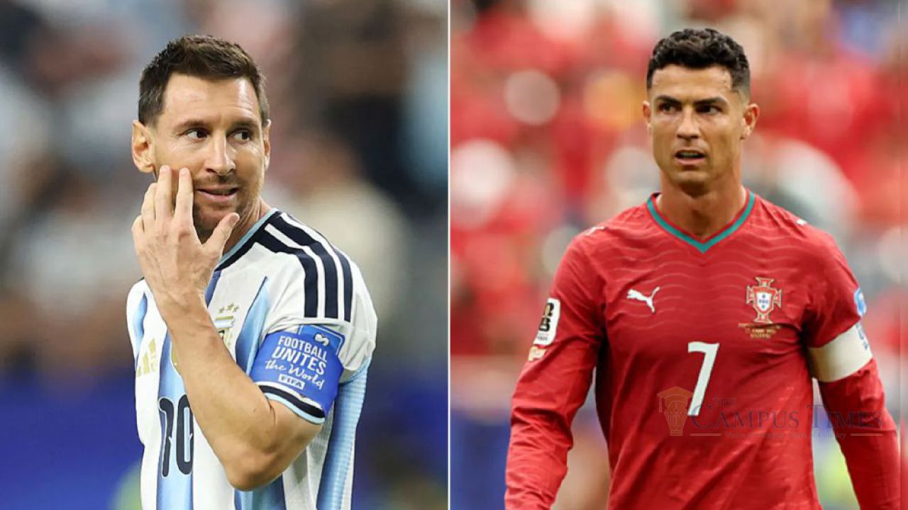 র‍্যাঙ্কিংয়ের দুইয়ে মেসি, ৭৯-এ রোনালদো!