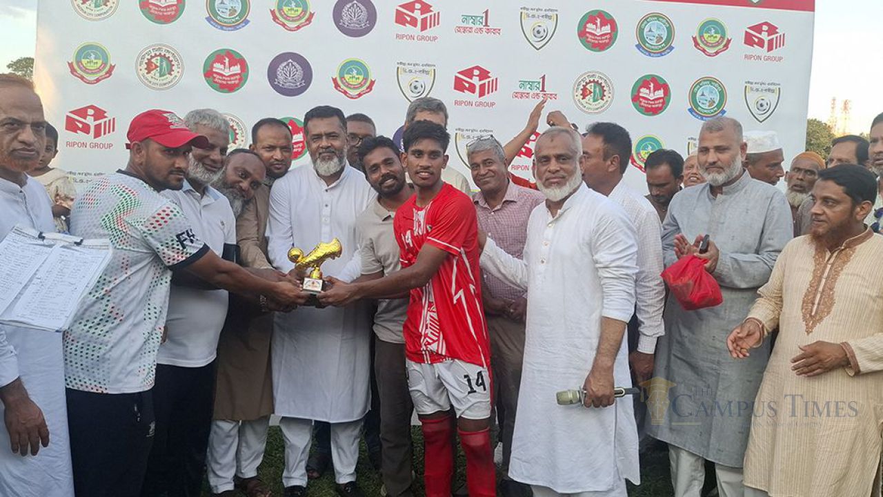 থ্রি-ব্রাদার্স জামালপুরকে ২-১ গোলে হারিয়ে বিকেএসপি ফাইনালে