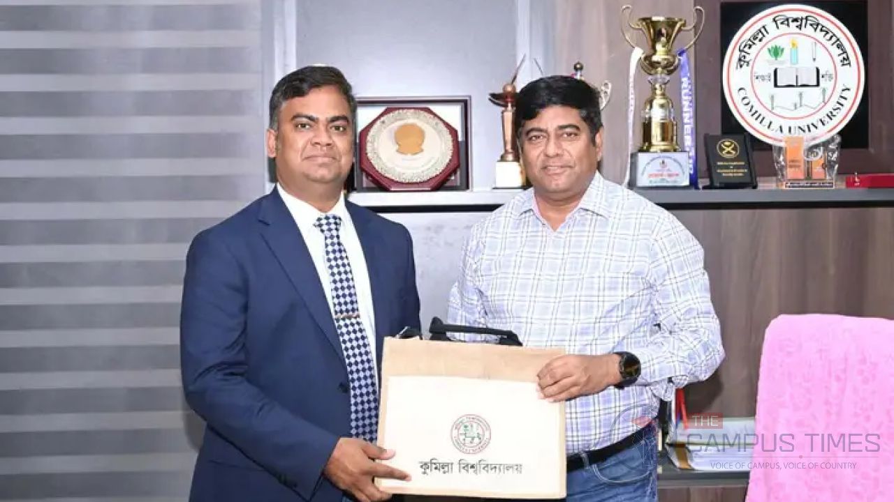 কুবিতে র‍্যাংকিং ও আন্তর্জাতিক সহযোগিতা বিষয়ক আলোচনা সভা অনুষ্ঠিত 