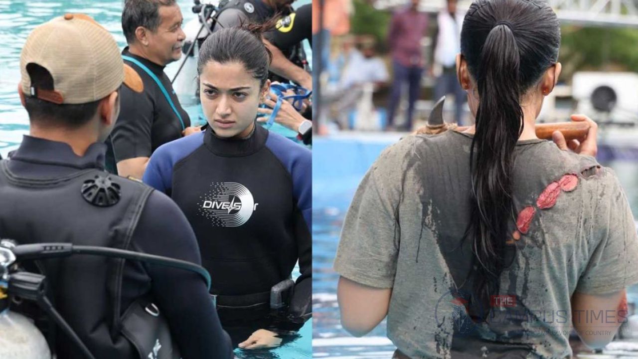 ২০ ঘণ্টা পানির নিচে থেকে নতুন রেকর্ড গড়লেন ভারতীয় অভিনেত্রী