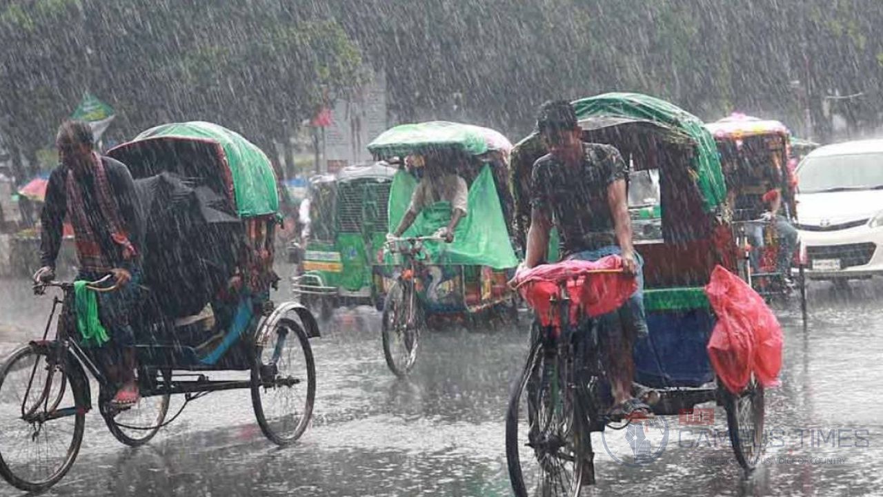 দেশের ১৩ জেলায় বজ্রবৃষ্টির আশঙ্কা, পাঁচ জেলায় ভূমিধসের উচ্চ ঝুঁকি