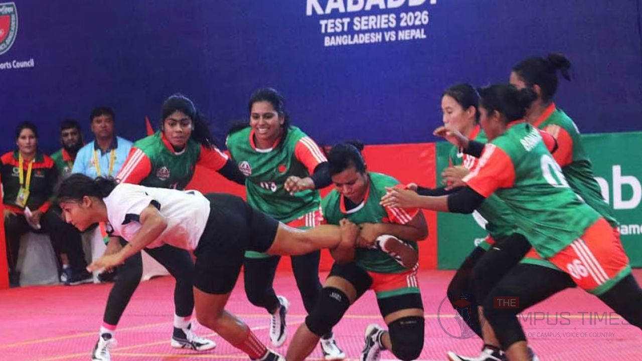 নেপালকে হারিয়ে সিরিজে এগিয়ে বাংলাদেশ জাতীয় নারী কাবাডি দল