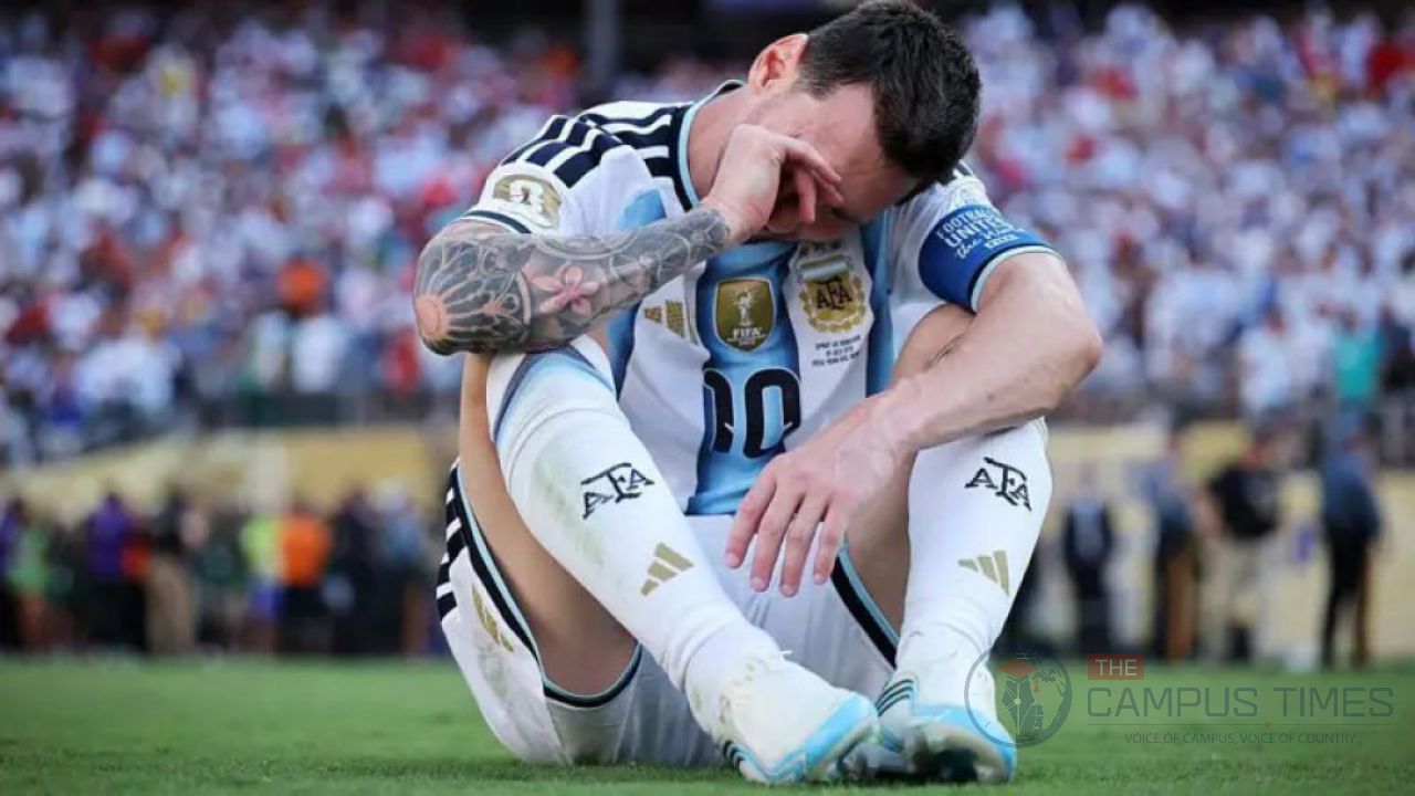 বিশ্বকাপ ফাইনাল ছিল মেসির শেষ ম্যাচ