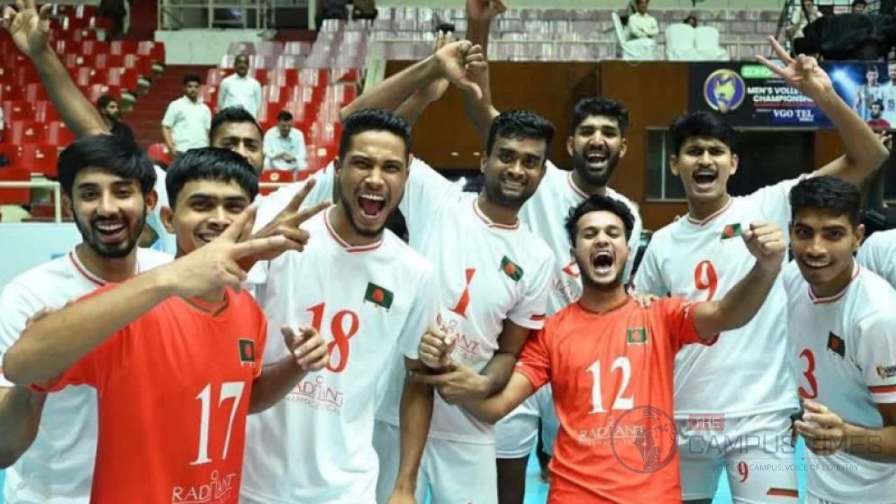 ভলিবলে উজবেকিস্তানকে হারিয়ে ফাইনালে বাংলাদেশ