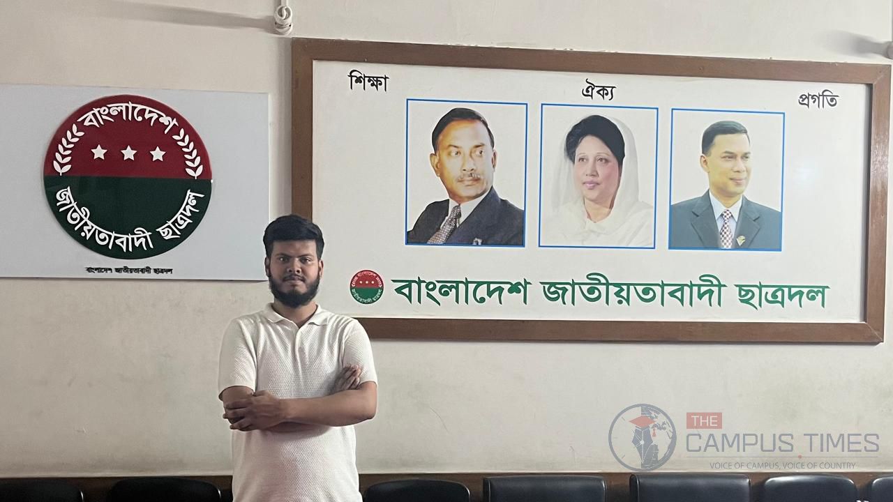 ক্যান্সার আক্রান্ত শিক্ষার্থীর বাবার পাশে দাঁড়ালেন বেরোবি ছাত্রদল নেতা রাফি