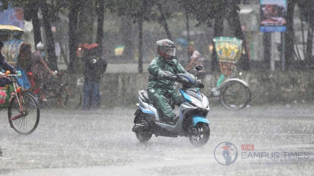 আগামী ৫ দিন সারাদেশে বৃষ্টির সম্ভাবনা