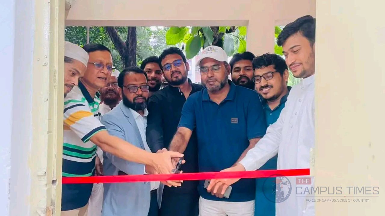 মুহসীন হলের রিডিং রুমে এসি উদ্বোধন, বাড়বে শিক্ষার্থীদের পড়াশোনার পরিবেশ