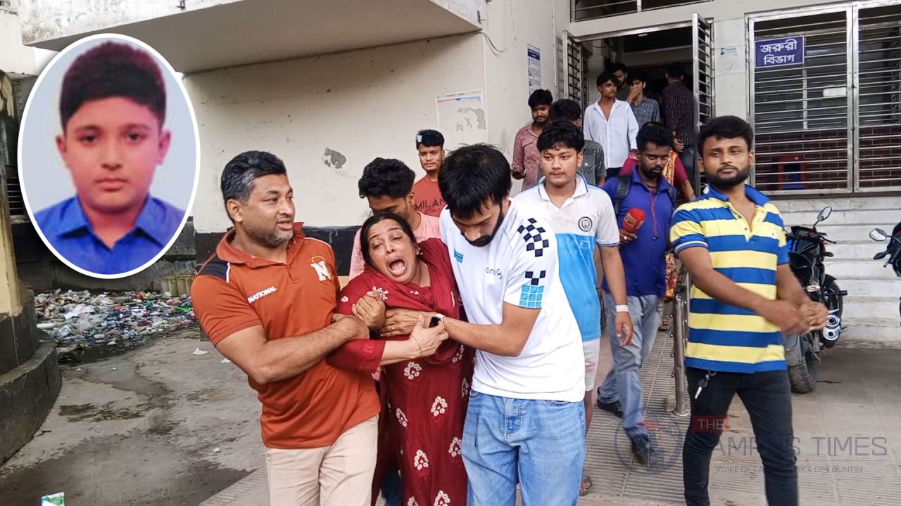 ফরিদপুরে মোটরসাইকেল দুর্ঘটনায় স্কুলছাত্র নিহত, দুই বন্ধু আহত