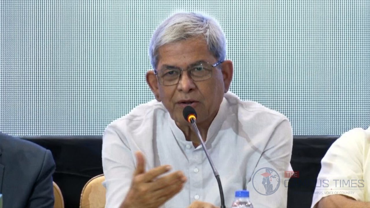 ভিন্নমতকে সম্মান করাই গণতন্ত্রের অন্যতম ভিত্তি: মির্জা ফখরুল