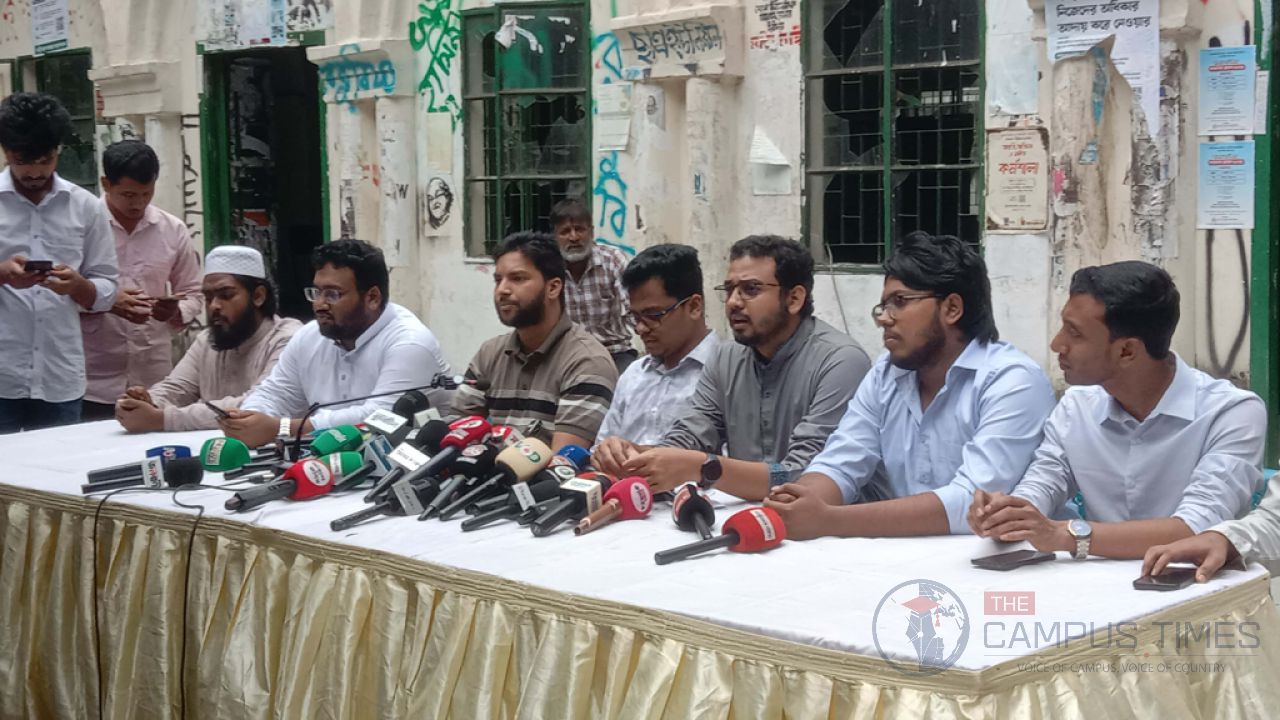 ফুটেজ আসার আগ পর্যন্ত এফএইচ হলের প্রভোস্ট অফিস আর খুলবে না: ডাকসু জিএস