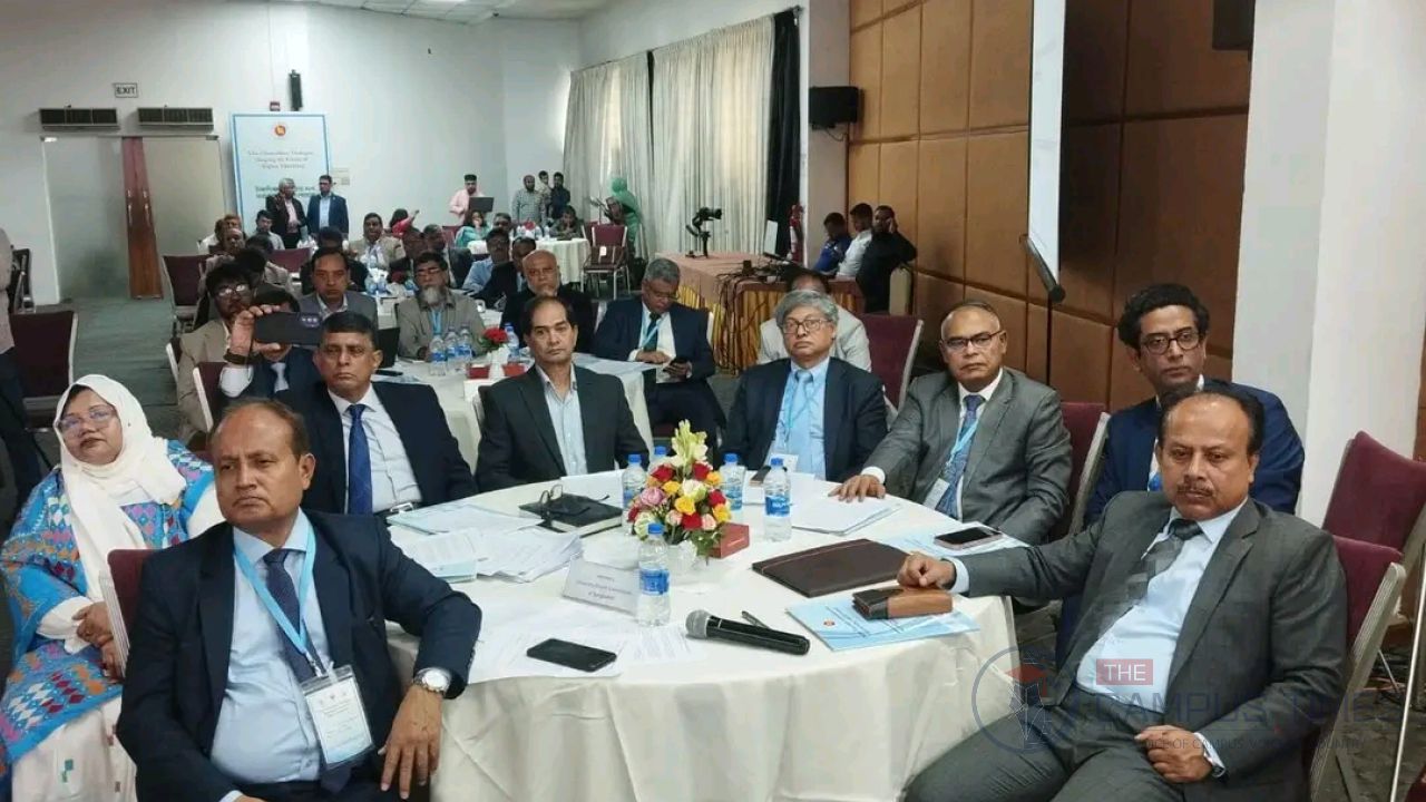 উচ্চশিক্ষার ভবিষ্যৎ রূপান্তর ও নীতিনির্ধারণী সংলাপে ইবি উপাচার্যের অংশগ্রহণ