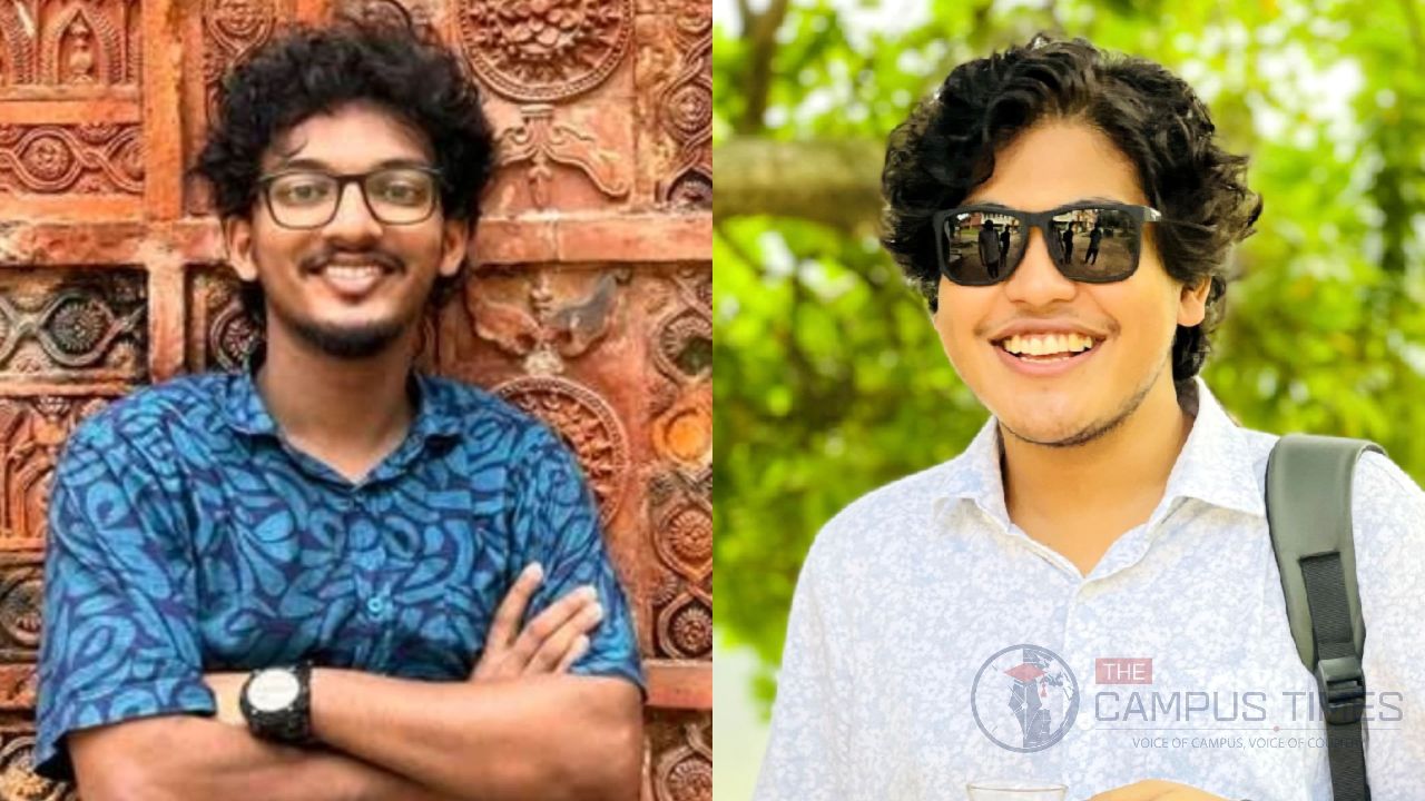 জাহাঙ্গীরনগর ইউনিভার্সিটি ব্যান্ড সোসাইটির আহ্বায়ক আদিত্য, সদস্য-সচিব নব 